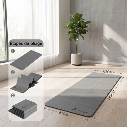 Tapis de Yoga pliable | Ultra - léger - Yoga Zenitude