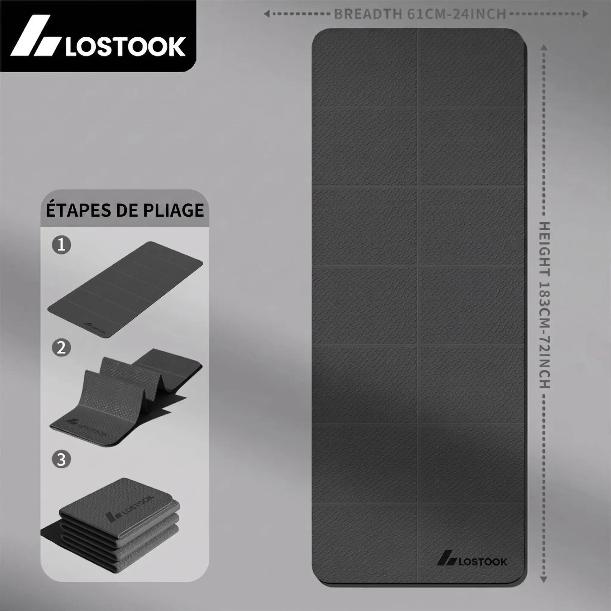 Tapis de Yoga pliable | Ultra - léger - Yoga Zenitude