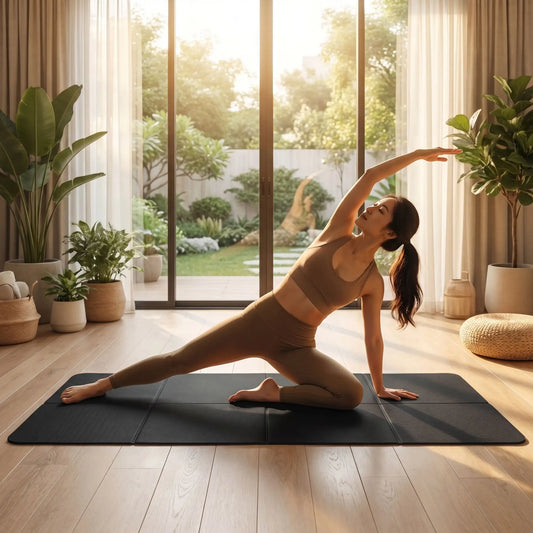 Tapis de yoga pliable | Ultra - léger TPE écologique - Yoga Zenitude