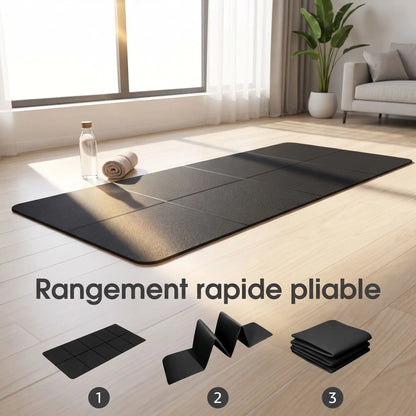 Tapis de yoga pliable | Ultra - léger TPE écologique - Yoga Zenitude