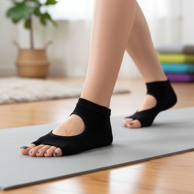 Chaussettes yoga antidérapantes | Sécuri'Pose - Yoga Zenitude