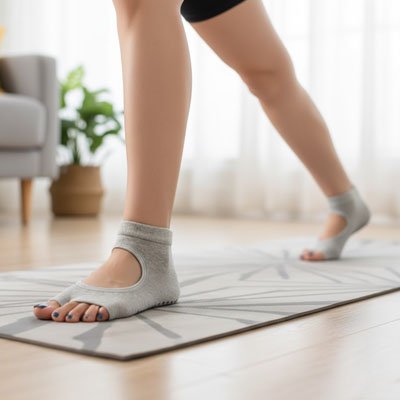 Chaussettes yoga antidérapantes | Sécuri'Pose - Yoga Zenitude