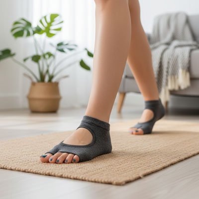 Chaussettes yoga antidérapantes | Sécuri'Pose - Yoga Zenitude