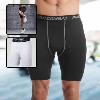 legging homme short vue devant en noir et vue encadré en blanc yoga zenitude