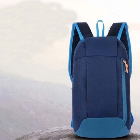 sac de sport bleu yoga zenitude