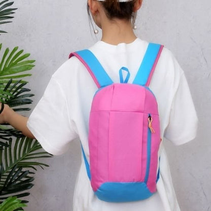 sac de sport rose sur le dos yoga zenitude