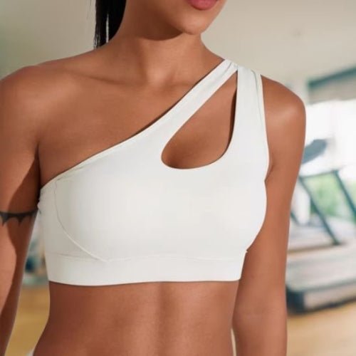 Soutien gorge sport beige yoga zenitude