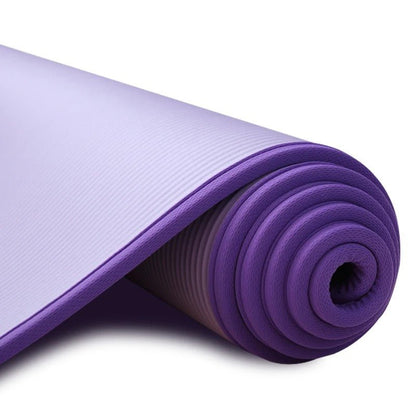 tapis de gym violet texture contour violet fonce yoga zenitude