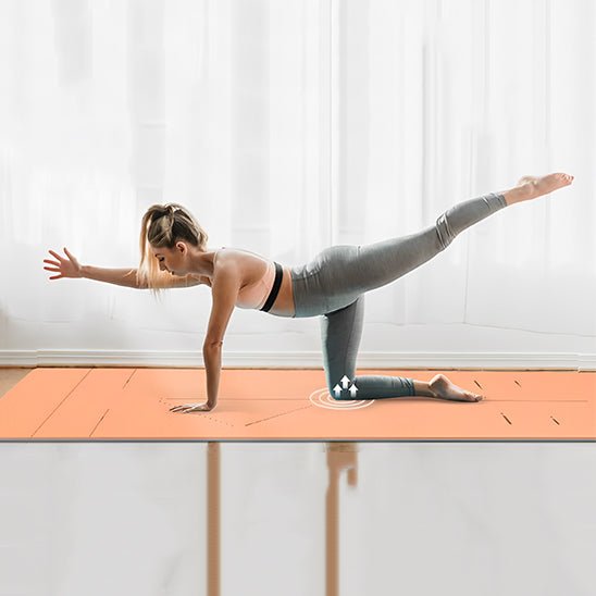 tapis de sport antidérapant premium yoga zenitude