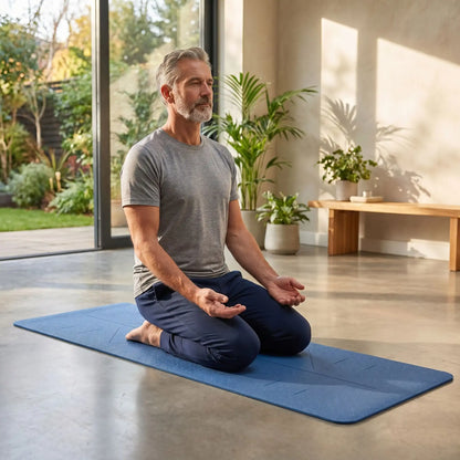 tapis de sport antidérapant premium yoga zenitude