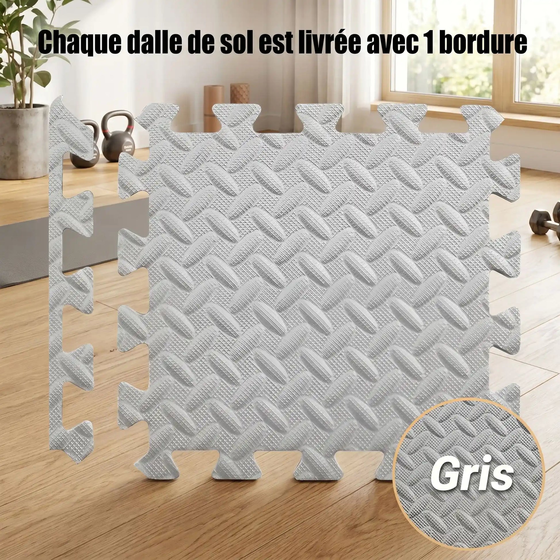Tapis de sport | Le Pro imbriquable - Yoga Zenitude