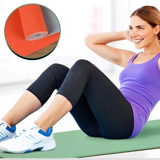 Tapis de sport | antidérapant confort - Yoga Zenitude