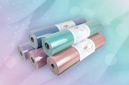 tapis de yoga antidérapant emballés toutes les couleurs yoga zenitude