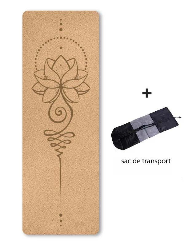tapis de yoga en liège | Antidérapant Naturel - Yoga Zenitude